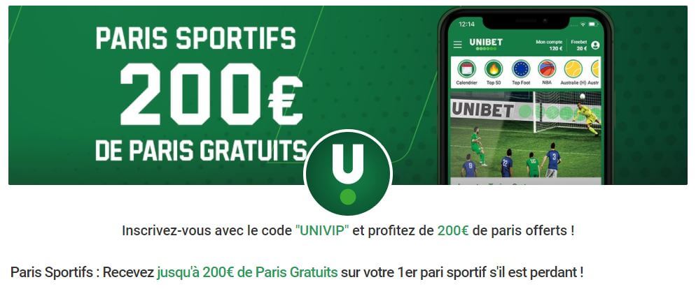 Code promo Unibet : comment obtenir jusqu’à 720€ de bonus ?