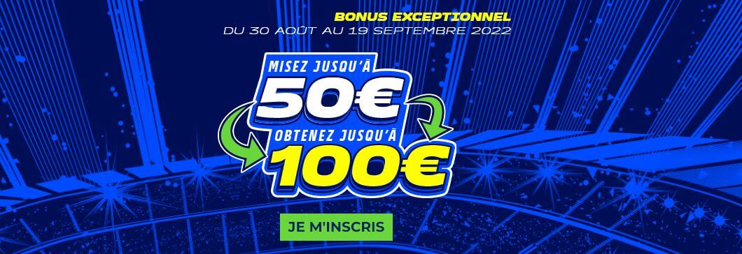 Code promo Parions Sport octobre 2022 : jusqu’à 100€ offerts à l’inscription